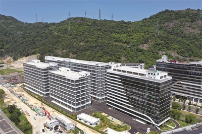 鹿城首个“工业上楼”项目主体完工